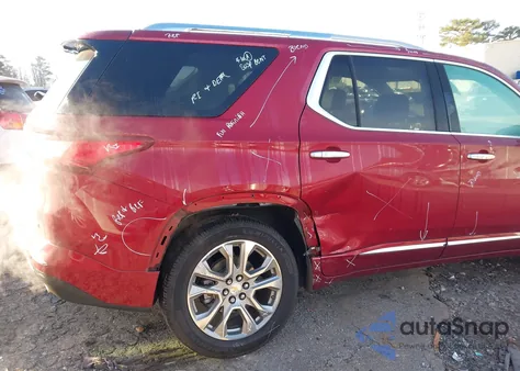 2018 Chevrolet Traverse Premier from USA, damaged, VIN 1GNERKKWXJJ251376